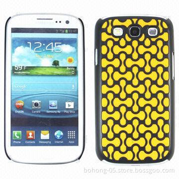 Jigsaw grain PC+silicone case for Samsung S3, different colors is available, MOQ 500pcs(each color)